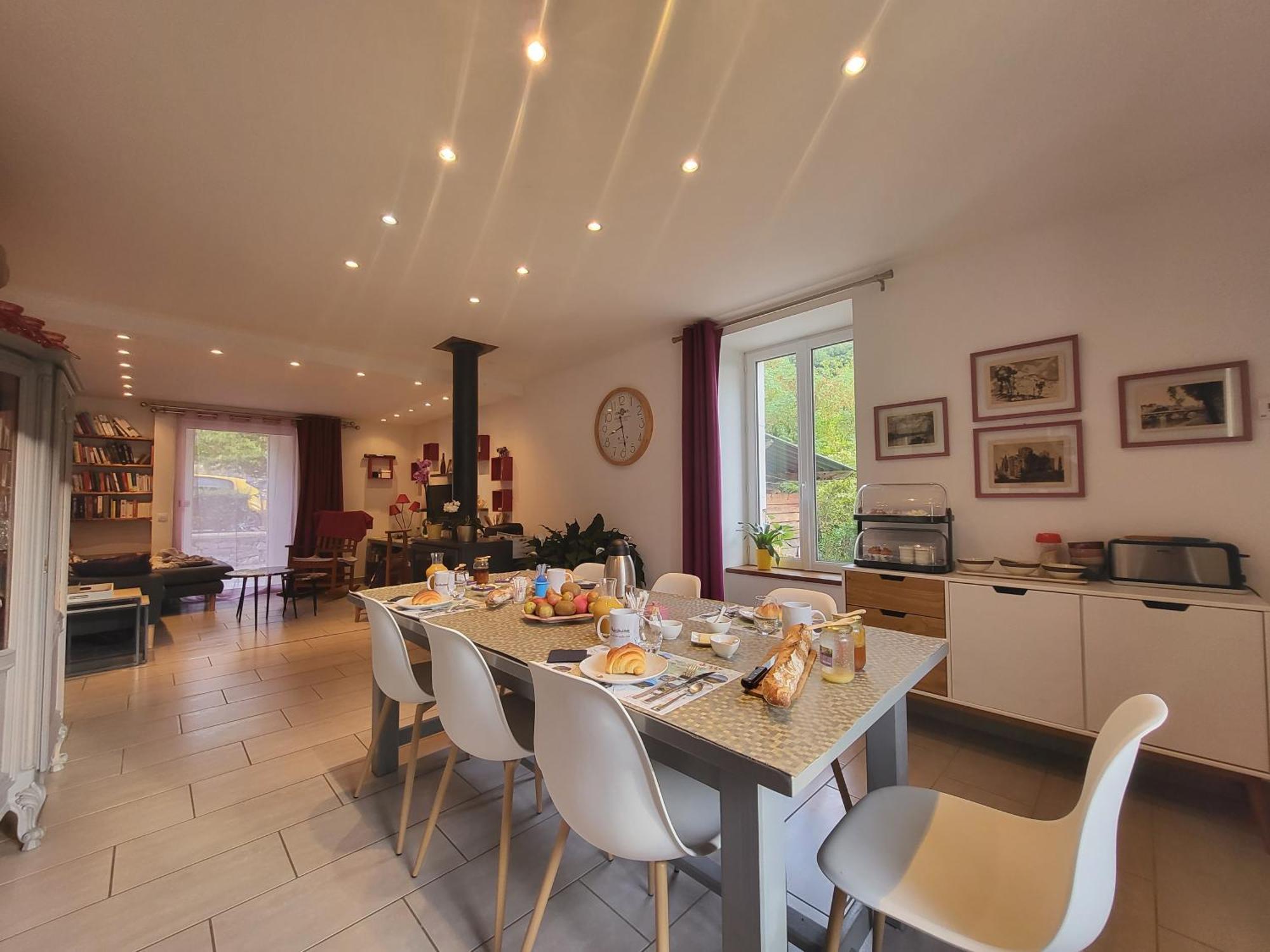 Chambre D'Hote Le Clos D'Audio A Riols Exterior foto