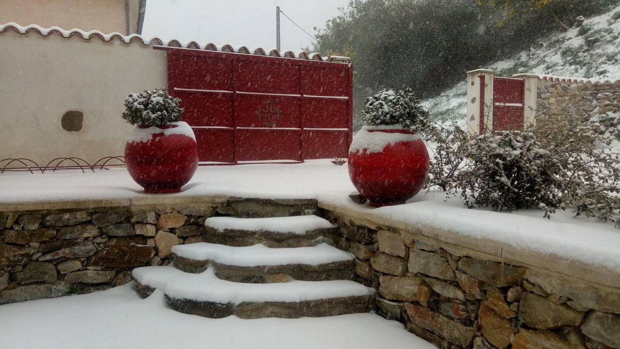 Chambre D'Hote Le Clos D'Audio A Riols Exterior foto